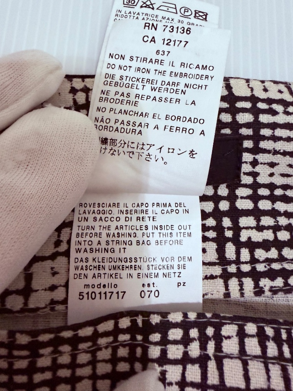Weekend Max Mara mid-rise skirt. Size 6 - Picture 5 of 15